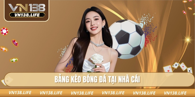 Bảng kèo bóng đá tại nhà cái