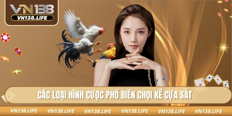 Các loại hình cược phổ biến chọi kê cựa sắt 
