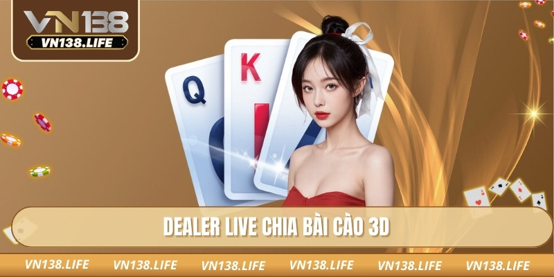 Dealer live chia bài cào 3D