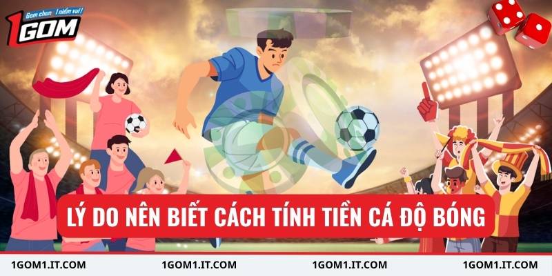 Lý do nên biết cách tính tiền cá độ bóng